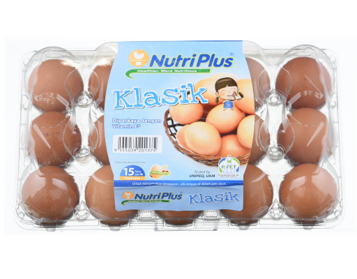 NutriPlus Classic M Egg 15pcs